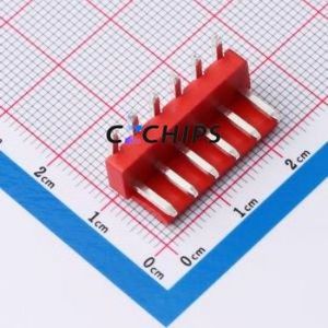 ZX-VH3.96-6PWZ-R Wire-to-Board Pin Header Bent Lead Through Hole,P=3.96mm Connector 1x6P 3.96mm Right Angle Insert VH - Product Image 1