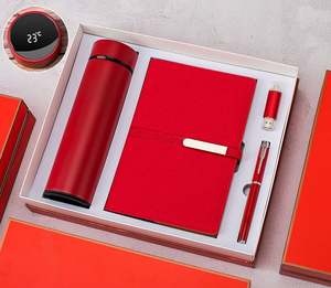 Promotional USB Flash Drive & Vacuum Flask & Pen & A5 Notebook 4 in <b>1</b> Luxury <b>Gift</b> Set - Product Image 2