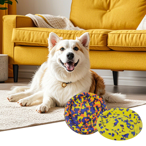 Sport all'aria aperta eco-friendly e durevole masticabile da allenamento <span class=keywords><strong>Jolly</strong></span> galleggiante anello di schiuma EVA palla disco volante medi giocattoli per cani da compagnia - Product Image 1