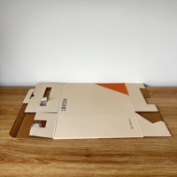 Boîtes à emporter pliables en matériaux recyclés personnalisées avec poignée pour pique-nique et emballage alimentaire pour fêtes