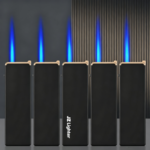 Briquet à gaz butane classique personnalisé avec logo, coupe-vent, en métal, rechargeable, pour cadeau publicitaire, directement de l'usine - Product Image 2