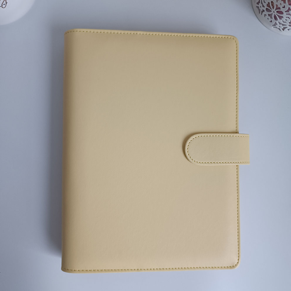 Yellow Budget Binder Cover