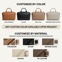 Sac à langer personnalisable en cuir PU végétalien imperméable de qualité supérieure pour femme, sac à dos et pochette