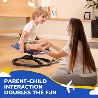 Jouets éducatifs pour enfants, chaise sensorielle pivotante en plastique pour l'autisme, entraînement à la coordination corporelle, jeu pour tout-petits