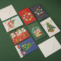 Kartu Natal baru, malam Natal, kartu ucapan tangan, Tahun Baru, kartu hadiah bunga