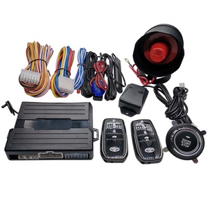 Q20 Hệ Thống Báo Động Ô Tô Nhập Cảnh Không Cần Chìa Khóa Khởi Động Từ Xa PKE Cửa Sổ Điện Điều Khiển Từ Xa - Product Image 1