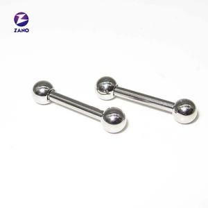 Acero inoxidable 316L chapado en oro para niños boda Barbell Industrial Labret oreja lengua pezón barra anillo cuerpo Piercing joyería - Product Image 4