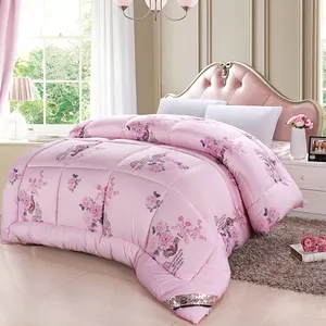 100% Ployester Voor Home Hotel Bed Met Factory Direct Prijs Goedkope Dekbed Dekbedden Quilts Te Koop