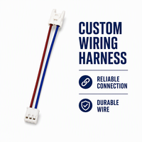 Connecteur de câble personnalisé JST PH 2,0 mm 3-10 broches mâle/femelle avec fils sertis 22AWG, isolation PTFE/PBT, pour usage informatique