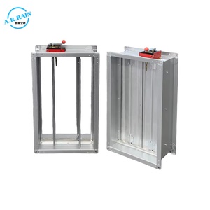 Clapet coupe-flamme en acier galvanisé avec actionneur pour CVC - Product Image 2