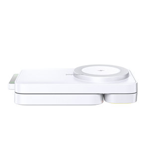2025 gros nouveau bureau Portable rotatif rapide téléphone portable montre <span class=keywords><strong>chargeur</strong></span> support 15w pliable magnétique 3 en 1 <span class=keywords><strong>chargeur</strong></span> sans fil - Product Image 4