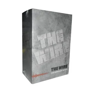 THE WIRE The Complete Series Boxset 23 Discs Factory Wholesale DVD Movies TV Series Cartoon Region 1/Region 2 DVD Free Ship
