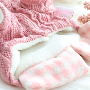 Manteau mignon pour <span class=keywords><strong>chien</strong></span>, 2 couleurs, pull épais pour petite chienne, style princesse - Product Image 6