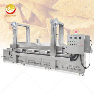 เครื่องทอดแบบสายพานกรองน้ำมันสแตนเลส 304 ยี่ห้อ New ORME Industrial Commercial ใช้ได้ทั้งไฟฟ้าและแก๊ส สำหรับทอดมันฝรั่งทอดกรอบ ตอร์ติญ่าชิป และหนังหมู - Product Image 1