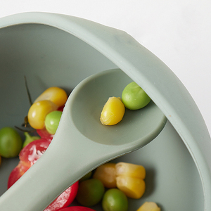 Vajilla para niños, comida, plato de silicona para bebé, juego de destete para comer, comedor para niños, juego de alimentación de bebé de silicona sin BPA - Product Image 3