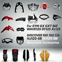 Pièces ABS pour moto SYM GXT BIZ WAVE125 DT125 XL125 PULSAR-135 DISCOVER 100 150 135 HJ125-5B HJ125-8B, pièces extérieures, coque