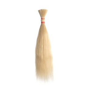 Extensiones de Cabello Humano Virgen de Alta Densidad, Doble Trama, Color Negro Natural, Construcción de Trama Única, 100% Crudo Sin Procesar - Product Image 4