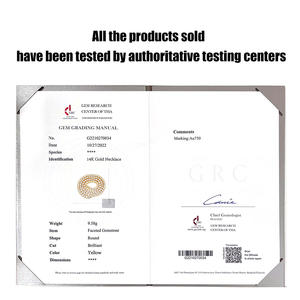 Ventas directas <span class=keywords><strong>de</strong></span> fábrica Gra VVS Moissanite 10K <span class=keywords><strong>Cadena</strong></span> <span class=keywords><strong>de</strong></span> tenis <span class=keywords><strong>de</strong></span> <span class=keywords><strong>oro</strong></span> sólido 3mm 4mm 5mm Collar Pulsera Hombres y mujeres Joyería <span class=keywords><strong>fina</strong></span> - Product Image 6
