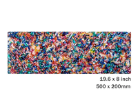 Lunettes colorées lunettes de soleil cadre acétate matériel plastique feuille d'acétate de cellulose