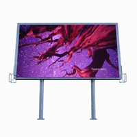 Meilleur prix pour panneau d'affichage publicitaire LED extérieur couleur pleine P6 P8 P10, écran/panneau LED