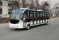 Bus urbain à 11/13/15/23 places, campus, alimenté par batterie 72V, parc de villégiature, aéroport, véhicule électrique de tourisme, bus personnalisé