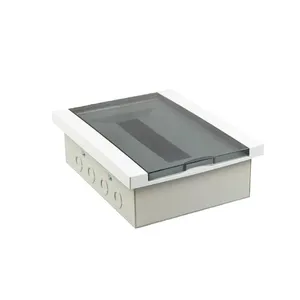 Electrical Plastic Box SAIPWELL 254*210*80mm 9 Way IP66 Household Modular Terminal Waterproof Plastic ABS Electrical Distribution Box