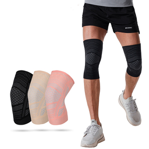 Genouillère Professionnelle avec Compression Dynamique 3D et Soutien Rotulien en Nid d'Abeille – Vente Directe Usine, Personnalisable - Product Image 1
