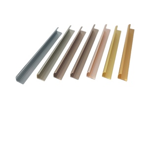 Perfil de Aluminio Curvo en Tiempo Real <span class=keywords><strong>para</strong></span> Azulejos, Diseño Contemporáneo <span class=keywords><strong>para</strong></span> Apartamentos, Gabinetes de Cocina, Esquinas de <span class=keywords><strong>Piso</strong></span> y Suelos Laminados - Product Image 3