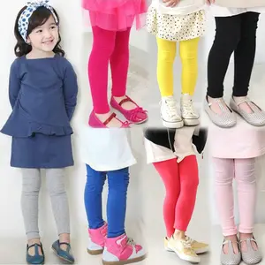 来自中国供应商的儿童女童穿衣服可逆儿童打底裤