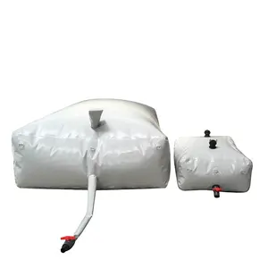 Heavy Duty Flexible pillow 50000L Collapsible Fuel Storage bladder tank