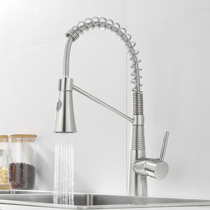 ก๊อกผสมน้ำในครัวแบบดึงออกได้ รุ่น AT9258BN ทำจากทองเหลือง - Product Image 4
