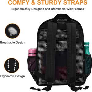 Échantillon gratuit Sac en filet de grande capacité personnalisé pour l'équipement de plongée, la plongée sous-marine, la plongée avec tuba et la natation - Product Image 3