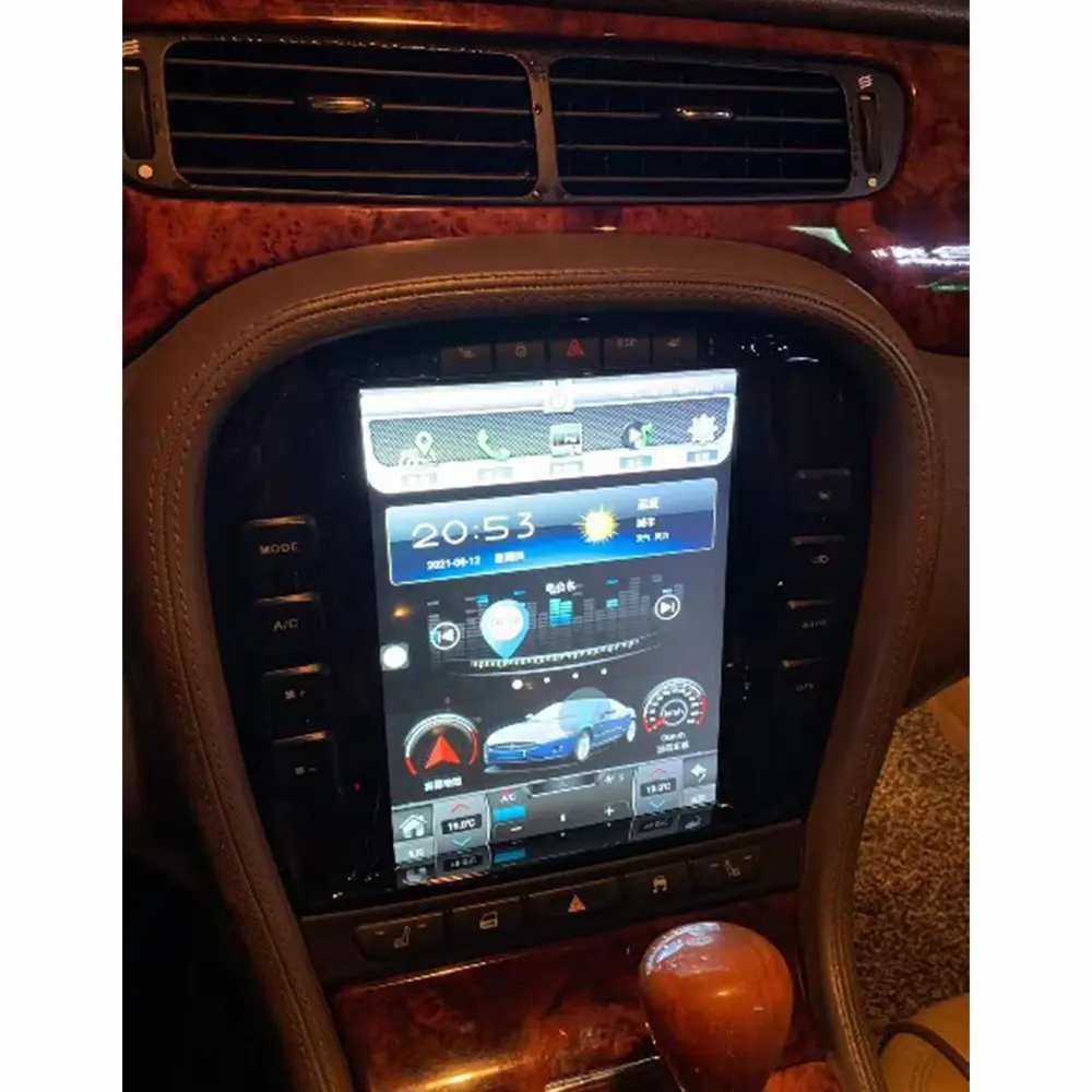 6G+128GB Android 11 For Jaguar S-type Stype 2004-2009 Radio Carplay GPS Navigation Auto Audio Stereo Head Unit Multimedia Player