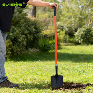 SUNSHINE 14-Maß-Rundspitzen-Schaufel mit Fiberglas-Langgriff - Product Image 4