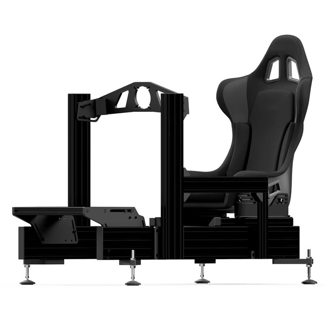 Real Driving Racing Simulator Aluminum Alloy Steering Wheel Driving Chair Seat Bracket Pedals Game Machine Racing Simulator