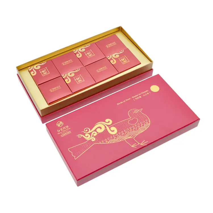 2022 Tiger Mooncake Box Set personalizzato Moon Cake Box Packaging Luxury Moon Cake Box fornitore