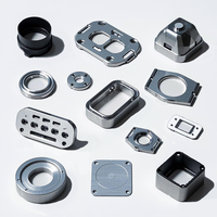 AL5A06 Accessoires d'avion-Pièces de pales de drone Fraisage de support en aluminium usiné CNC Cadre FPV Pièces anodisées Services d'accessoires