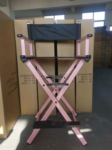 Chaise de maquillage pliable légère à pieds hauts mallette de transport chaise de cosmétique portable pour la <span class=keywords><strong>photographie</strong></span> - Product Image 3