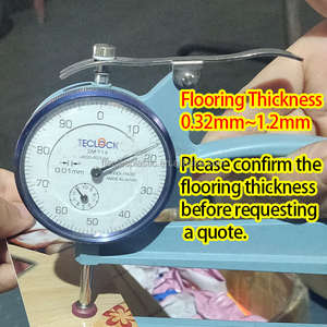 Tapis de sol en vinyle plastique transparent, rouleau de revêtement de sol en Pvc linoléum, tapis en feuille plastique stratifié - Product Image 2