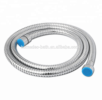 Tuyau de douche flexible et durable en acier inoxydable 304 chromé de 1,5 m Homedec, idéal pour l'hôtellerie, avec garantie d'un an