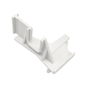 Staffa di fissaggio per galleggianti per scarichi, supporto in plastica bianca - Product Image 1