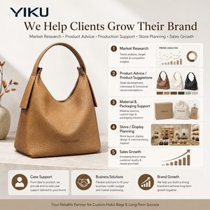 Bolso <span class=keywords><strong>de</strong></span> Mano <span class=keywords><strong>de</strong></span> Cuero Auténtico con Logotipo Personalizado YIKU, Bolso <span class=keywords><strong>de</strong></span> Mensajero <span class=keywords><strong>de</strong></span> Cuero Genuino con Patrón Lichee Vintage <span class=keywords><strong>de</strong></span> Alta Gama para Mujer - Product Image 6