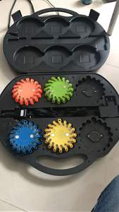 CE Kit 6 مناقب ليد قابلة للشحن، ضوء تحذير وامض لضوء الحواجز، ضوء تحذير حركة المرور أو الركن - Product Image 5