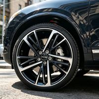 1 pièce Jante en alliage forgé RGFGD 15-26 pouces Noir finition usinée 5 trous Jantes de voiture personnalisées Garantie 1 an Rétrofit/Amélioration Y000