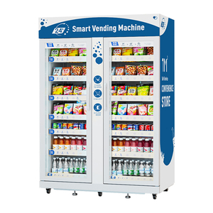 Distributeur automatique de snacks GS grande capacité <span class=keywords><strong>en</strong></span> acier inoxydable avec écran tactile 10 pouces, paiement par carte de crédit, réfrigération (0-10) et contrôle à distance - Product Image 5