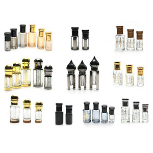 Tùy Chỉnh Vàng Logo 3Ml 6Ml 12Ml In Glass <span class=keywords><strong>Attar</strong></span> Nước Hoa Dầu Bát Giác Chai Với Roll On/Stick Cho Oud Dầu - Product Image 2