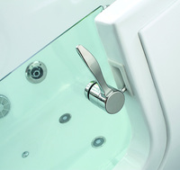 Haute qualité intérieur de plain-pied acrylique hydrothérapie Spa bain à remous fonctions de massage vente en gros en usine pour les personnes âgées baignoires