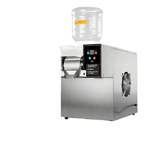 Máquina automática de hielo en escamas para escritorio, diseño de rodillo para hacer hielo de leche, ideal para uso diario en tiendas de alimentos comerciales. - Product Image 1