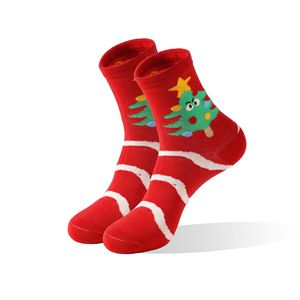 Calcetines Navideños Transfronterizos Listos para Enviar, Diseños Festivos para Comercio Exterior con Muñecos de Nieve, Renos y Santa Claus - Product Image 5