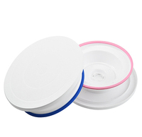 Kit de décoration de gâteaux de 137 pièces avec plateau tournant, embouts de pâtisserie en acier inoxydable, poches à douille réutilisables, grattoirs et ensemble d'outils de pâtisserie